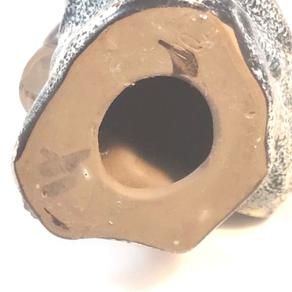 Vintage Chinese Shiwan Artistic Ceramic Mudman Fisherman Glazed Figurine 6" tall - Picture 9 of 11